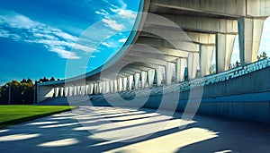 Stadium architecture outdoors building