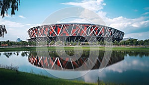 Stadium architecture outdoors building