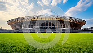 Stadium architecture outdoors building