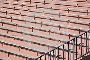 Stadium bleacher background