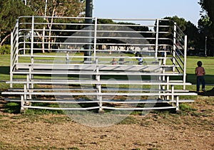 Stadium bleachers