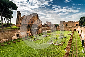 Stadium of Domitian on the Palatine Hill, Rome