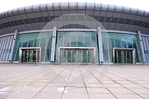 The stadium entrance