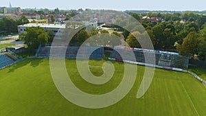 Stadium Football Club Blekitni Stargard Stargard Stadion Klub Aerial View Poland