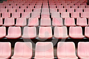 Stadium grandstand seats