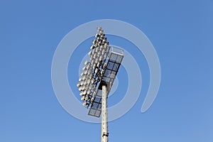 The stadium lighting