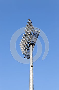 The stadium lighting