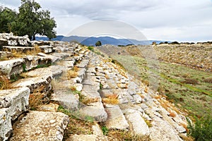 Stadium in old greek city of Aphrodisias, Turkey