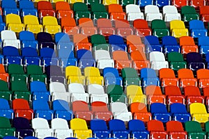Stadium seats photo