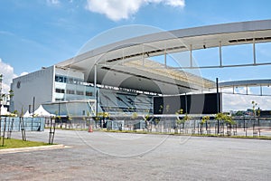 Stadium of Sport Club Corinthians Paulista in Sao Paulo, Brazil