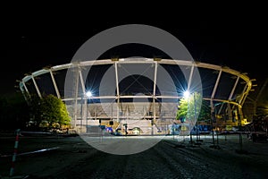 Stadium under construction, Euro 2012, Poland