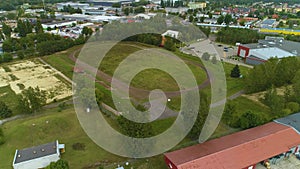 Stadium Water Park Pila Stadion Aquapark Aerial View Poland