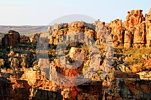 The Stadsaal Caves landscape in the Cederberg, South Africa