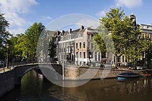 Stadsbeeld van Amsterdam, Cityscape of Amsterdam photo