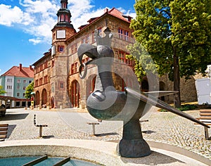 Stadt Nordhausen Rathaus Thuringia Germany