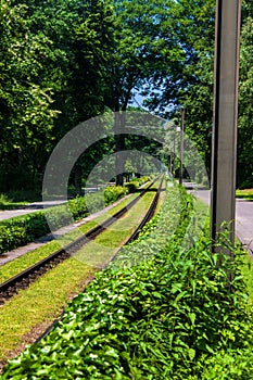 Stadtbahn railway in Bad Honnef