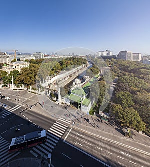 The Stadtpark in Vienna Austria