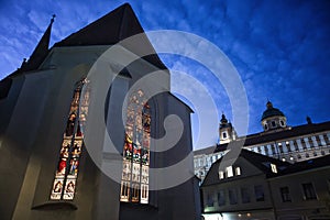 Stadtpfarrkirche Maria Himmelfahrt in Melk - Austria