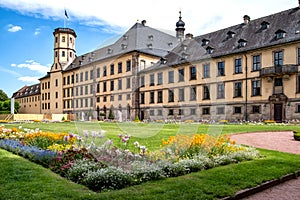 Stadtschloss City Palace in Fulda. The baroque residence was built from 1708 to 1714