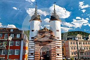 Stadttor Gate in Heidelberg, Germany