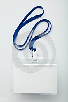 Staff identity / name tag badge / ID card mockup