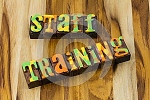 Staff training professional business manager proficiency leadership team career