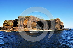 Staffa Island, Inland, Inner-Hebrides, Near Mull, Argyll and Bute, Scotland ,UK photo