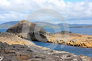 Staffa, an island of the Inner Hebrides in Argyll and Bute, Scotland