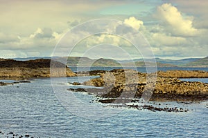 Staffa, an island of the Inner Hebrides in Argyll and Bute, Scotland