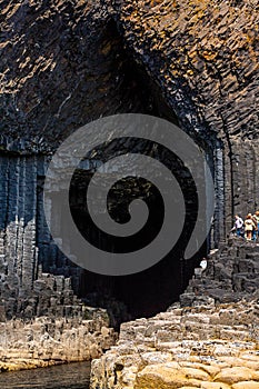 Staffa, an island of the Inner Hebrides in Argyll and Bute, Scotland