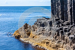 Staffa, an island of the Inner Hebrides in Argyll and Bute, Scotland