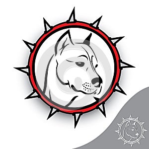 Staffordshire terrier sign