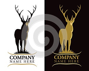 Stag Deer Logo