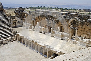 Stage of Antic Theatre in Hierapolis.