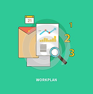 Stage Business Process is Formation of Workplan