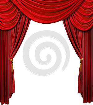 Stage curtain photo