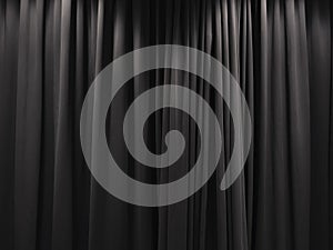 Stage Curtain Black curtain backdrop background photo