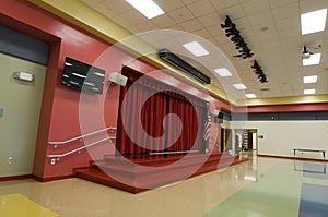 Stage at Elementary School