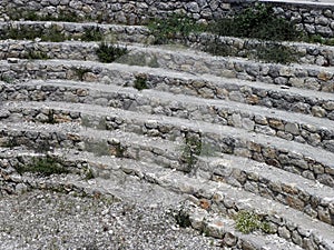 Stage of the Greco-Roman theater in Turkey