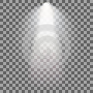 Stage illuminated spotlight