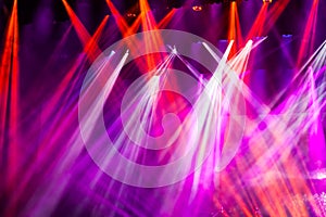 Stage light,blur background