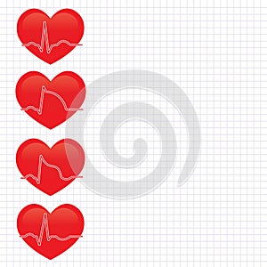 Stage of myocardial infarction photo