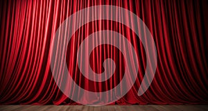 The stage is set for a captivating performance