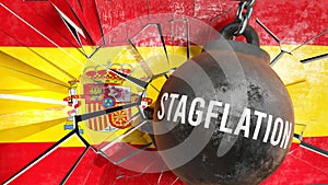 Stagflation and Spain - destruction of the country