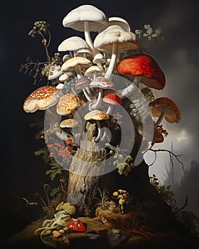 Staggering Beauty: The Mushrooms, Plants, and Trees of Nick Knig