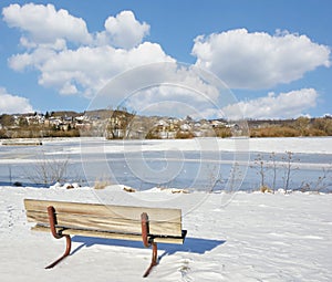 Stahlhofen am Wiesensee,Westerwald region,Germany photo
