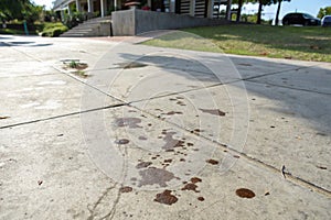 Stain on cement textures photo
