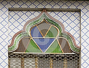 Stain glass Mosque window