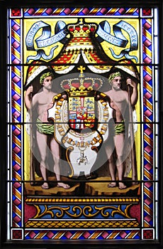 Stain glass panel