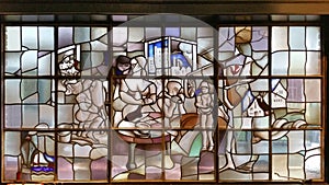 Stainded glass window